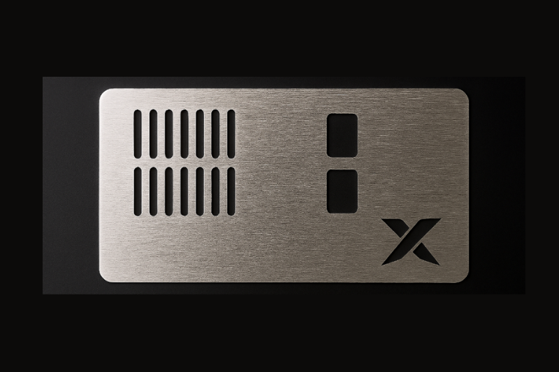 Electronics Front Panel laser cutting