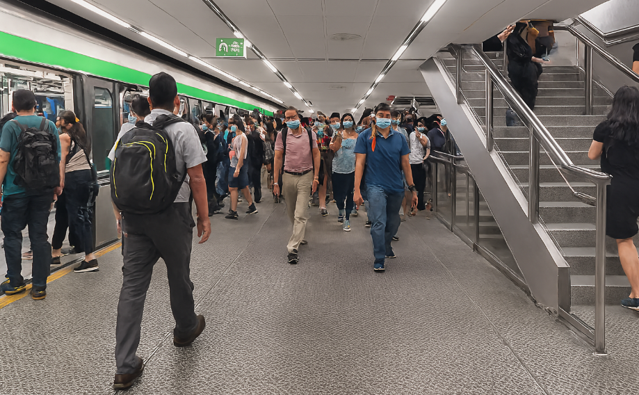 expanded metal mrt station