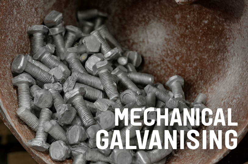mechanical galvanising process