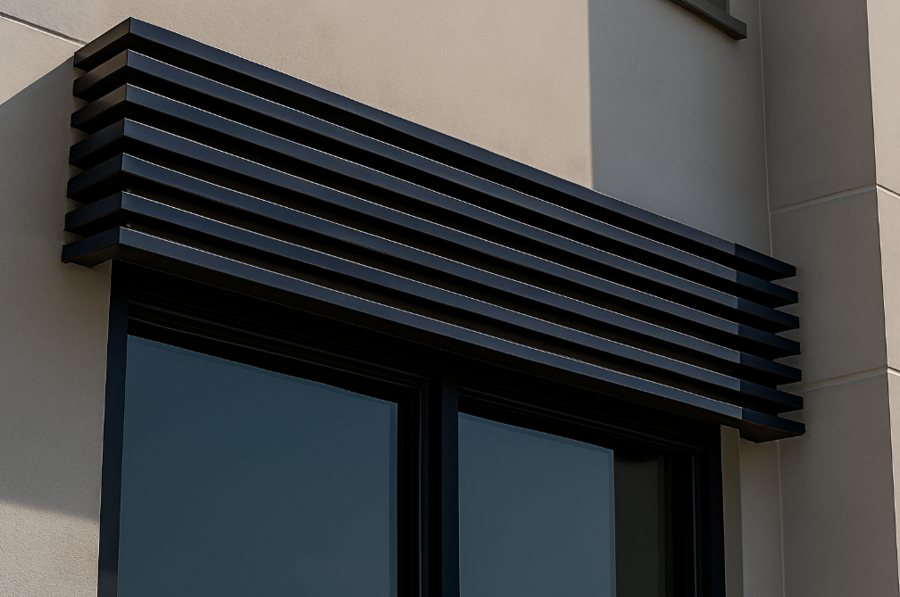 Aluminium Louvers sunscreen panels