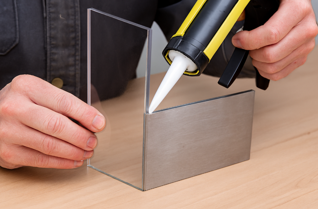 Bond Acrylic on Metal