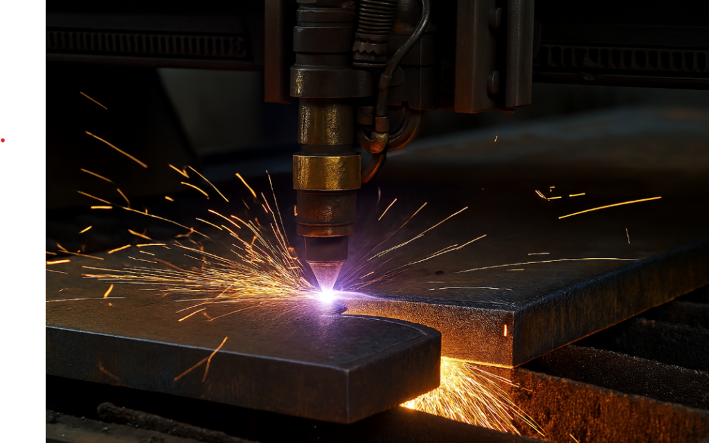 Plasma Cutters cutting thick metal