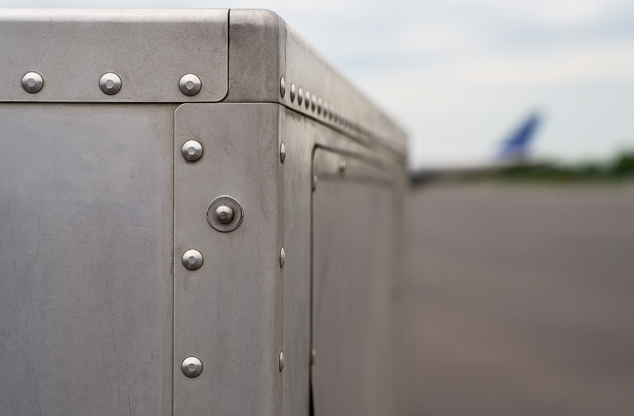 aluminium air freight container riveting
