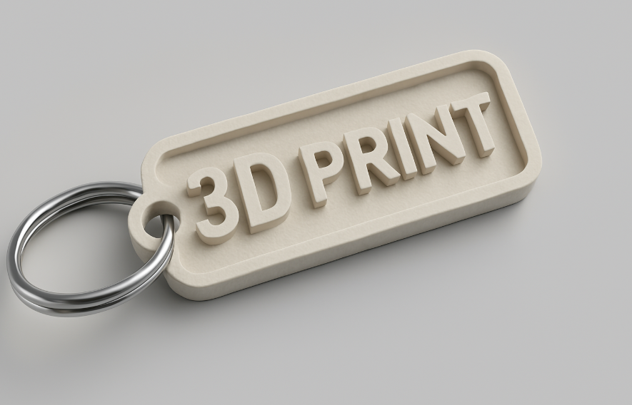 3d printed keychain