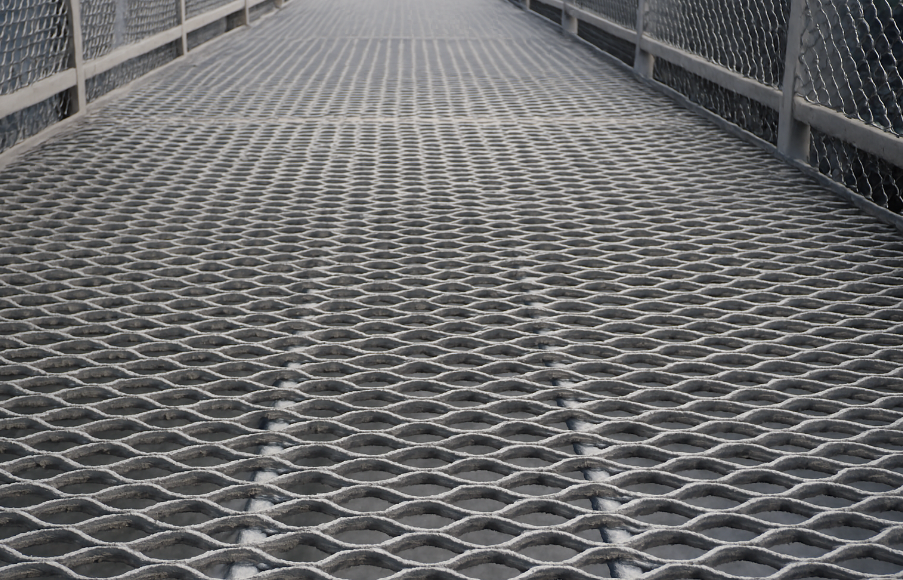 expanded metal mesh walkways
