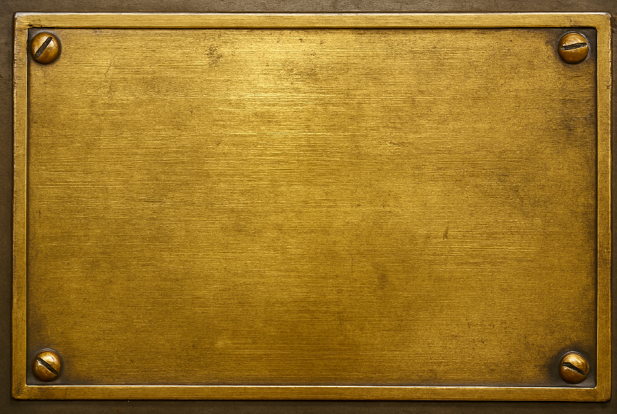 what is brass plate